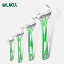 Laoa Large Opening Adjustable Wrench Light Spanner Multifunctional Bathroom Pipe