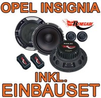 Opel Insignia Renegade Lautsprecher Boxen 16Cm Front Vorne KFZ PKW Einbauset