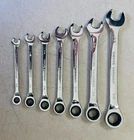 Ratcheting Wrench 7 pc Set SAE