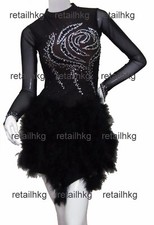 Z180 Custom-made Ballrom Latin Salsa Rumba Samba Jive Dance dress