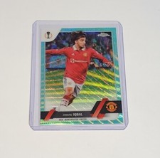 2022/23 Topps Chrome UEFA CC Aqua Wave Zidane Iqbal 106/199