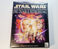 Star Wars Episode 1 - Die Dunkle Bedrohung Pc Big Box Lucasarts- Neu VerschweißT