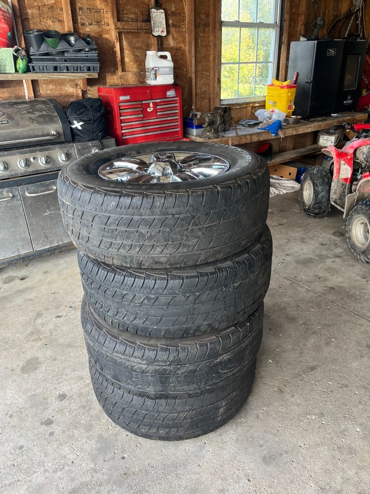 2010 Ford F150 Used rims and tires, Size 275/65R18 eBay