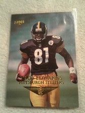 1999 Collector's Edge First Place Troy Edwards #TE Wide Receiver Steelers RC