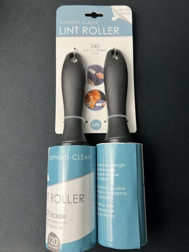Roller lanugine SOFISTICA PULITO 240 fogli pretagliati facile sbucciatura 2 x adesivo NUOVO acquista ora - Foto 7 di 9