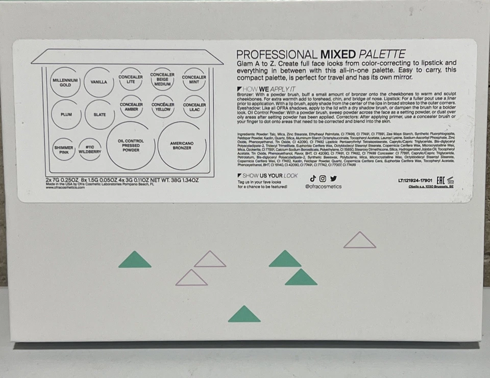 OFRA Pro палитра смешанный профессиональный палитра - Изображение 2 из 4