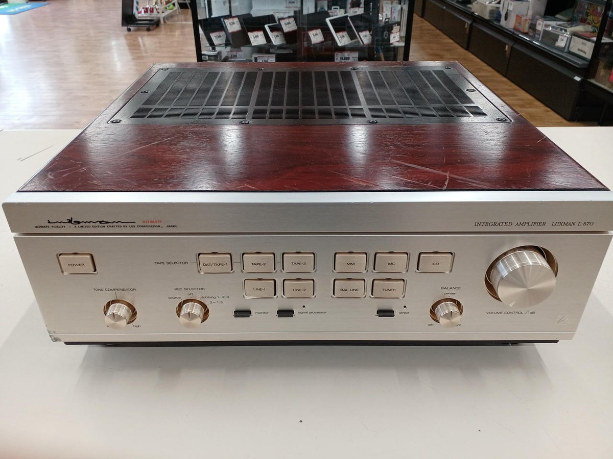 アンプ Luxman L-570 LUXMAN L-570 Integrated Amplifier Used Japan | eBay