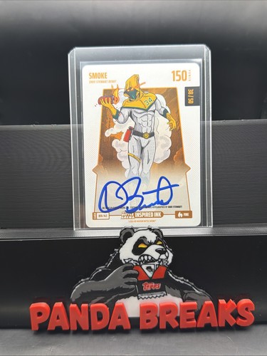 2024 Bo Jackson Battle Arena Alpha Smoke Fire Auto #38/50 Dave Stewart Power 150