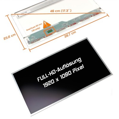 17,3'' LED Display matt passend für Acer Aspire E5-774G-52KB Full-HD 1920x1080