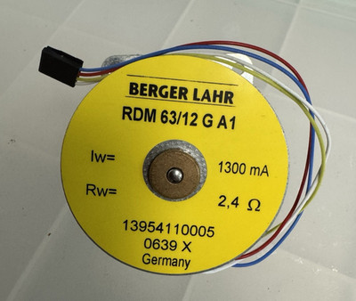SCHNEIDER ELECTRIC BERGER LAHR STEPPING MOTOR RDM63/12 G A1