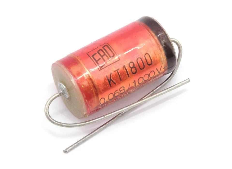 Roederstein ERO KT1800 0.068uF 68nF Capacitor 10% 1000V/250V Kondensator Vintage - Bild 1 von 1