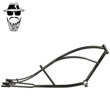 ORIGINAL LOWRIDER Black Limo Stretch Chopper Bicycle Frame Custom Cruiser Frame.