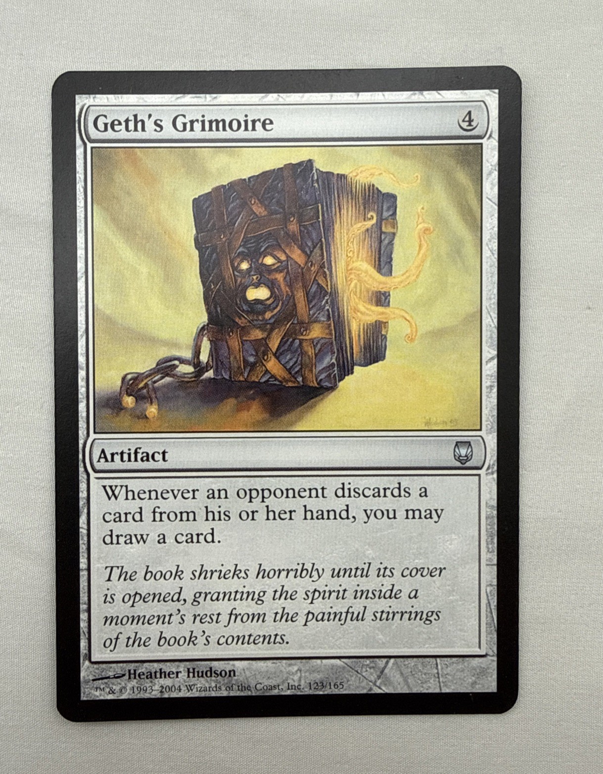 Geth's Grimoire x1 MTG Darksteel 1x Magic Excellent Light Play EX LP