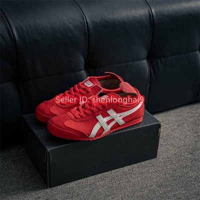 2026 Onitsuka Tiger MEXICO 66 Red White 1183C102-601 for Mens Womens