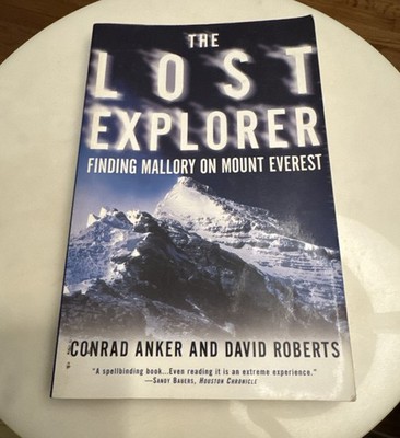 Signed Copy of  Finding Mallory on Mt. Everest by David Roberts and Conrad Anker