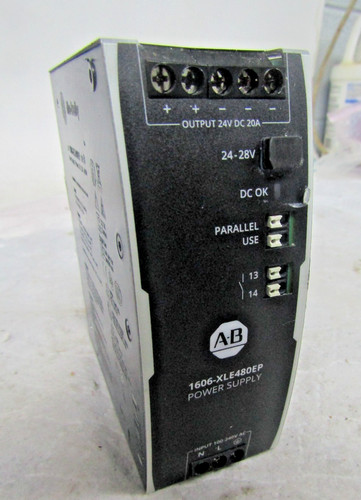 ✌️ALLEN BRADLEY 1606-XLE POWER SUPPLY UNIT 1606-XLE480EP 100-240V IN,  24VDC OUT