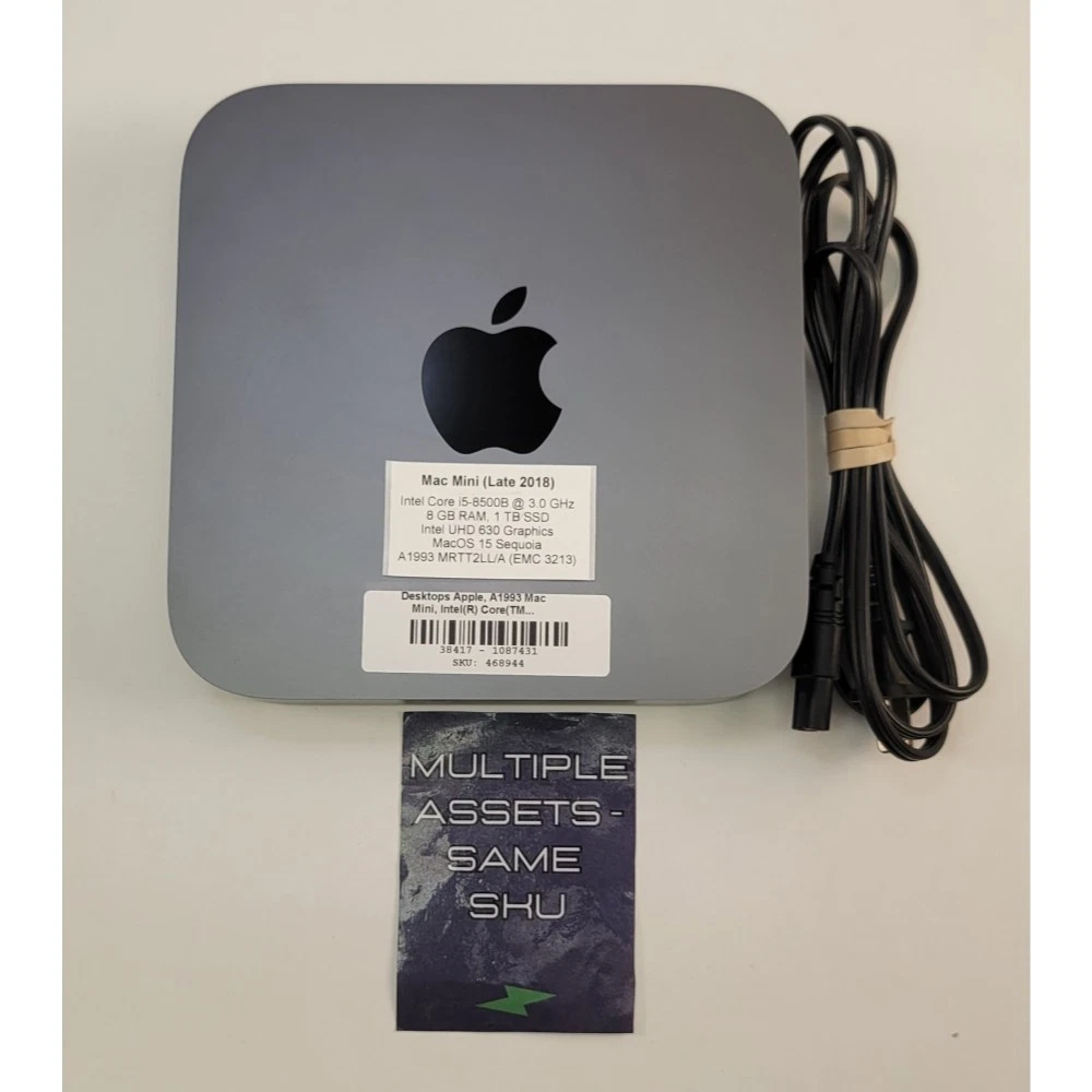 Apple Mac mini 1 TB SSD (Solid State Drive) Apple Desktops & All