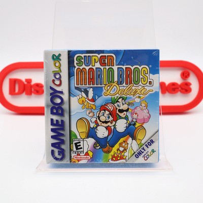 Game Boy Color SUPER MARIO BROS. BROTHERS DELUXE - NEW & Sealed with H-Seam!