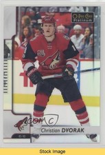 2017-18 O-Pee-Chee Platinum Rainbow Christian Dvorak #87 READ t4m