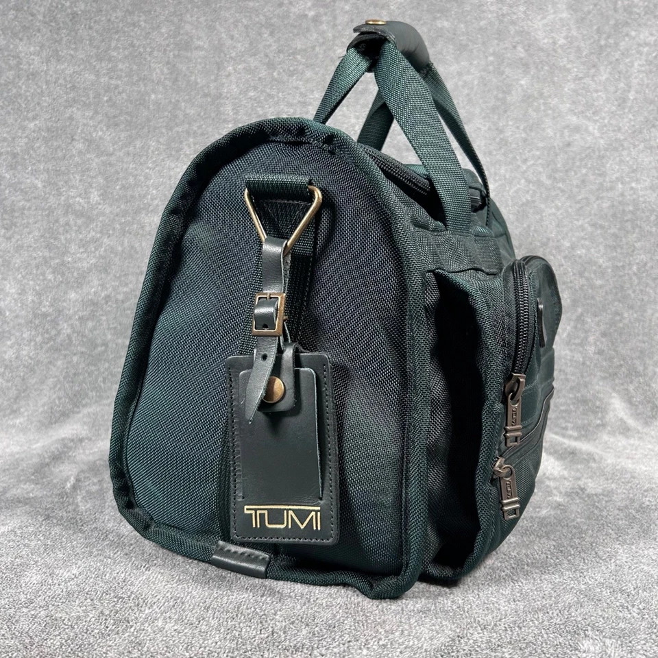 Bolso de Lona Pequeño Tumi Alpha Sport 261D3 Verde Nylon Balístico 14" Foto 2 de 4