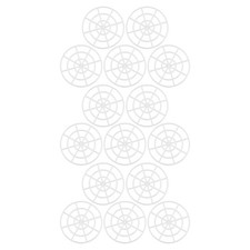 15 Pcs Jar Press Tool Fixing Plate for Fermenting Mesh Presser Helper