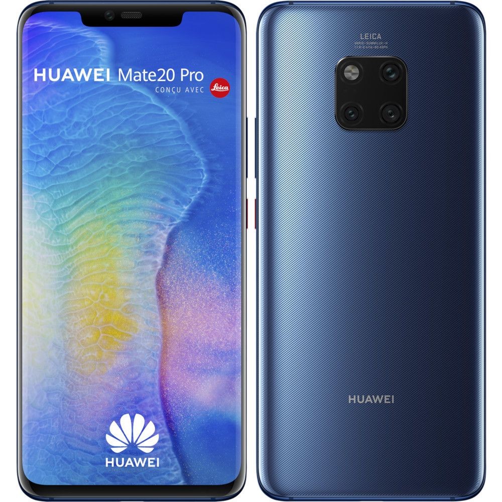 HUAWEI Mate 20 Pro 128 Go Bleu Reconditionné Etat correct