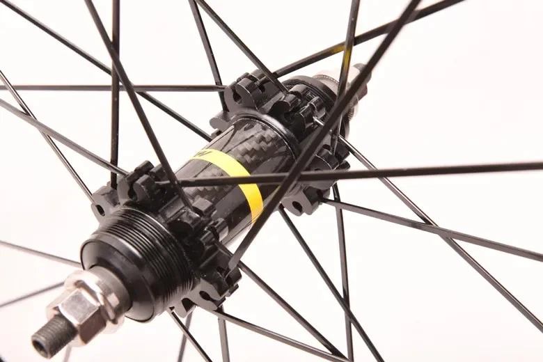 700C 30/40/50mm Depth Fixed Gear Track Bicycle Anti-cursor Wheelset Alloy Rims - Image 2 of 4