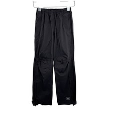 REI E1 Elements pants kid's M 10-12 100 nylon pull on pockets outdoor black
