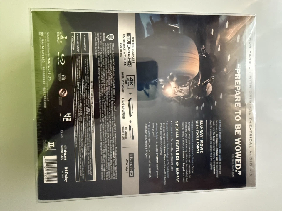 The Dark Knight 4K Manta Labs One Click Brand New Sealed OOP - Image 3 of 3