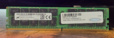 Micron 24x 16GB DDR4 ECC Registered Server RAM RDIMM PC4-2133P 384GB Arbeitsspeicher Posten
