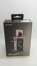 FUJIFILM INSTAX MINI EVO Hybrid Instant Camera White No Customs Fees US
