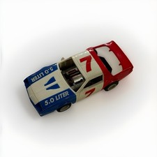 Rare VTG TYCO  80 1980 Camaro 7 5.0 Liter Slot Car Race Red White Blue Hong Kong