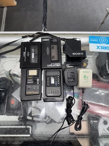 Sony Walkman Portable Cassette Player WM-7/ WM-2 AIWA HS-J800/HS-J700 PART AS IS