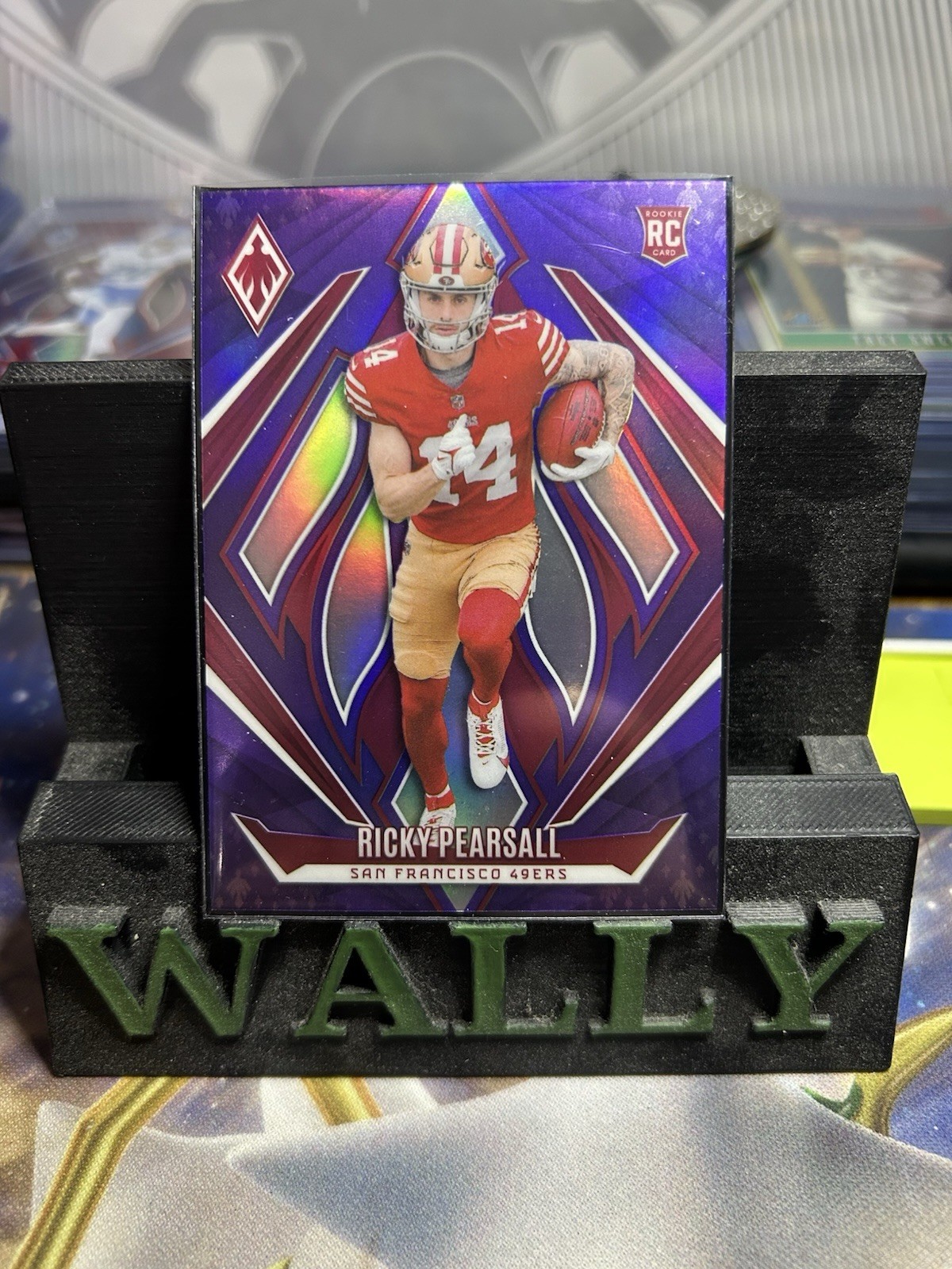 2024 Panini Phoenix - Contours Ricky Pearsall #CON-RPL Purple (RC)