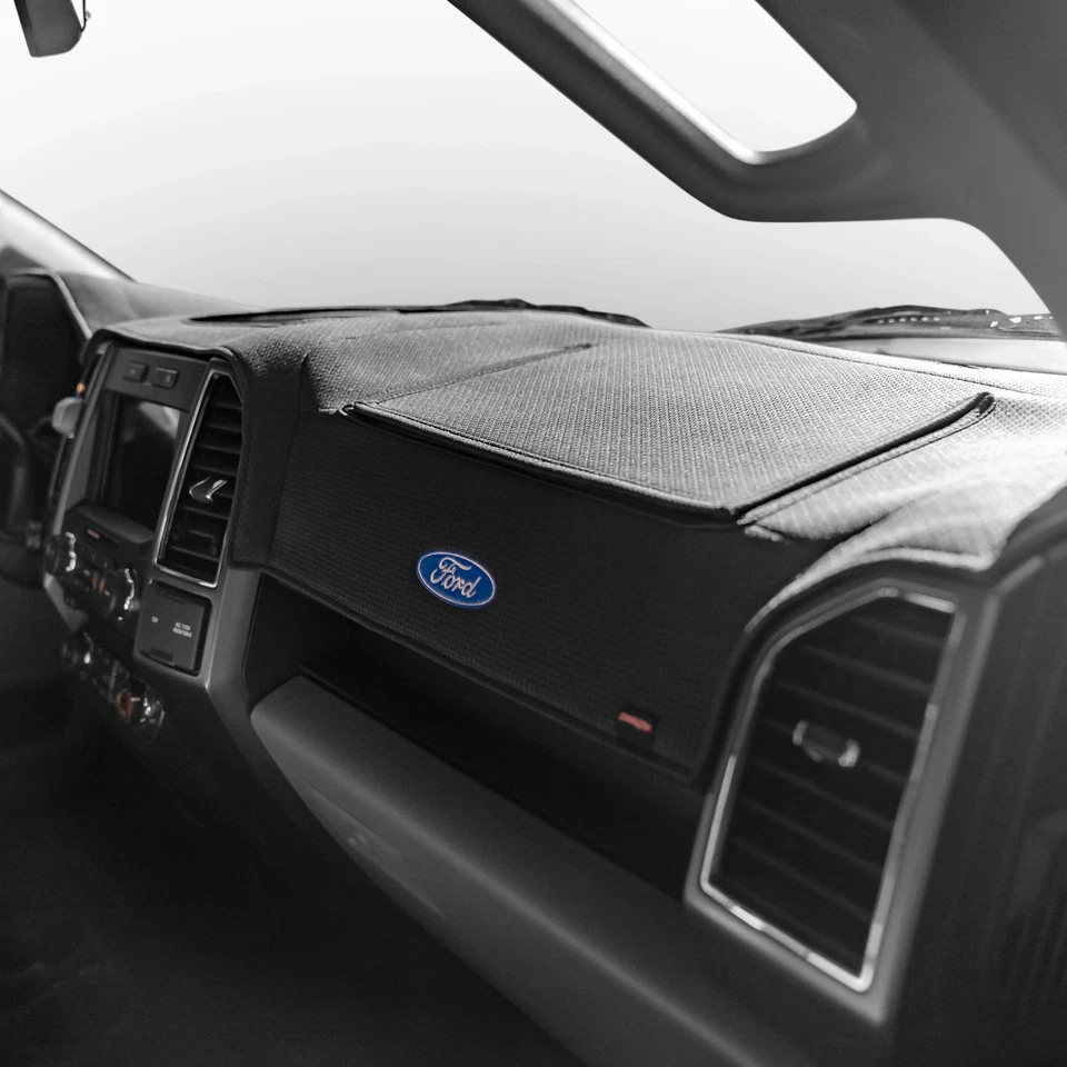 For Ford Expedition 18-21 Ford Limited Edition Black Polyester Custom Dash Cover Foto 2 de 2