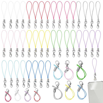50 Stück Mischfarbe mobil phone Lanyard Strap für Schlüsselanhänger, Mobilfunkge