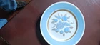 Vintage Stangl Pottery 8" Concord Grapes Plate Blue Gold