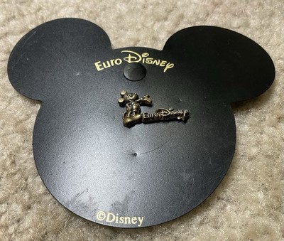 Mickey Mouse Euro Disney Pin Trading Bronze 1990s Disneyland Paris WDW Limited