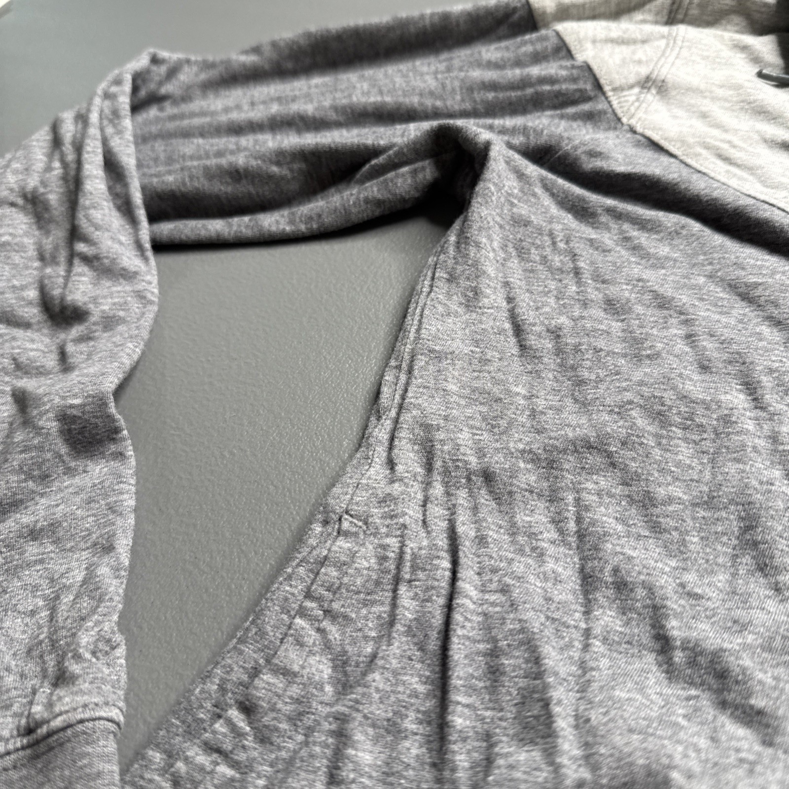 Nike Medium Full Zip Grey Unisex Hoodie Female image 3