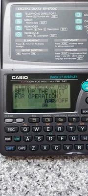 Casio SF-4700C PDA - Image 1 of 4