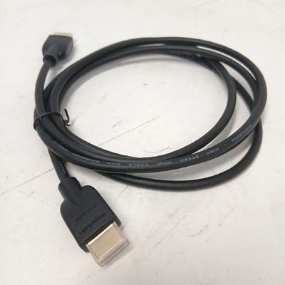 Amazon Basic High-Speed 4K HDMI-Kabel, 1er-Pack 6ft/1,8m lang   Wie neu