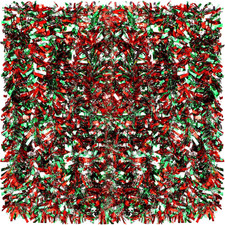 39.4 Feet Christmas Tinsel Garland Metallic Twist Shiny Hanging Garland Ornament