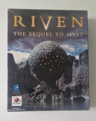 Riven the Sequel to Myst PC Spiel Big Box