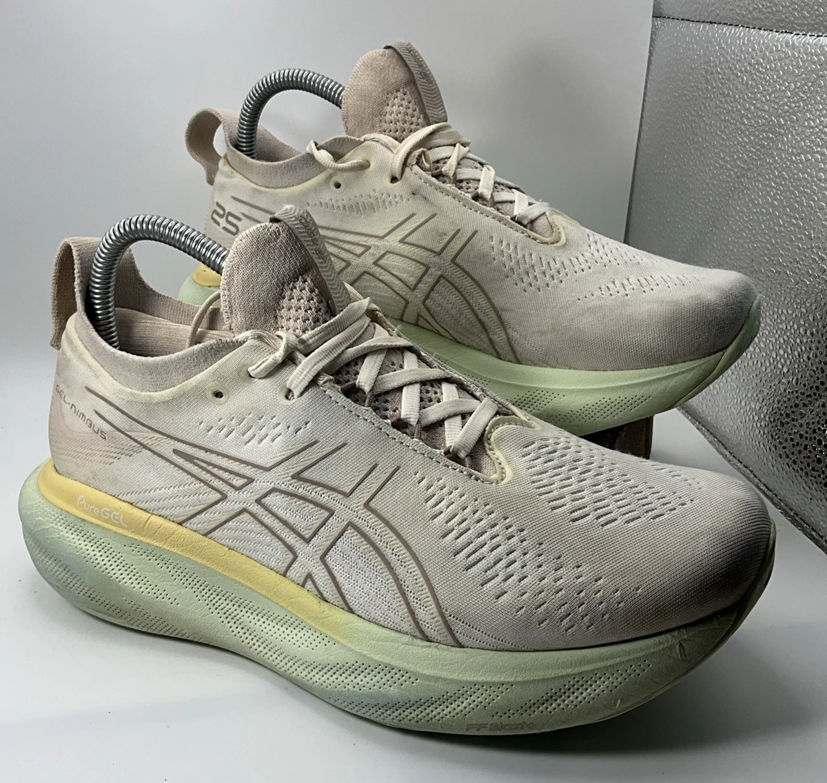 ASICS Gel Nimbus 25 Cream Fawn W for sale | eBay display picture 1
