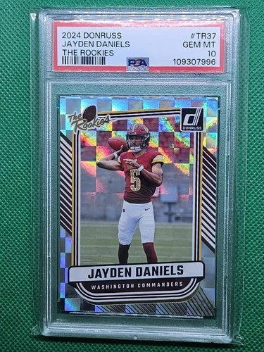 2024 Panini Donruss - The Rookies Jayden Daniels #TR-37 (RC) PSA 10