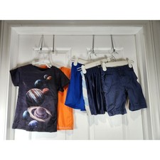 Boy's Sz 4 5 XS Clothing LOT of 5 Shorts T Shirts