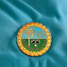 Vintage Collectible Redlands Lawn Bowling Club Enamel Pin H W Miller Ltd