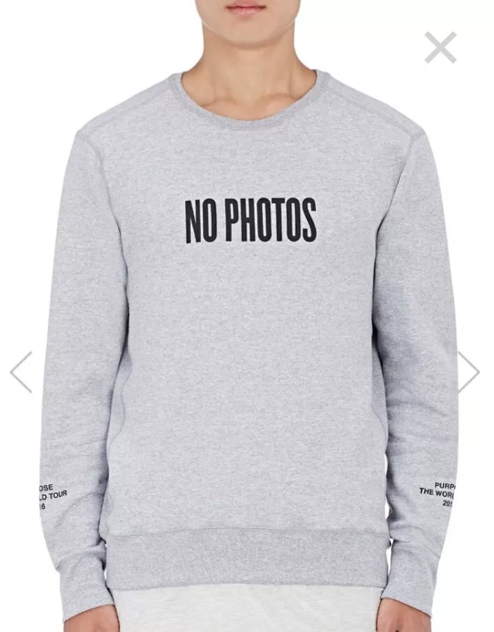 enorm kaffe Sige BARNEYS x Justin Bieber NO PHOTOS Sweatshirt - M - FOG fear of god off white  | eBay