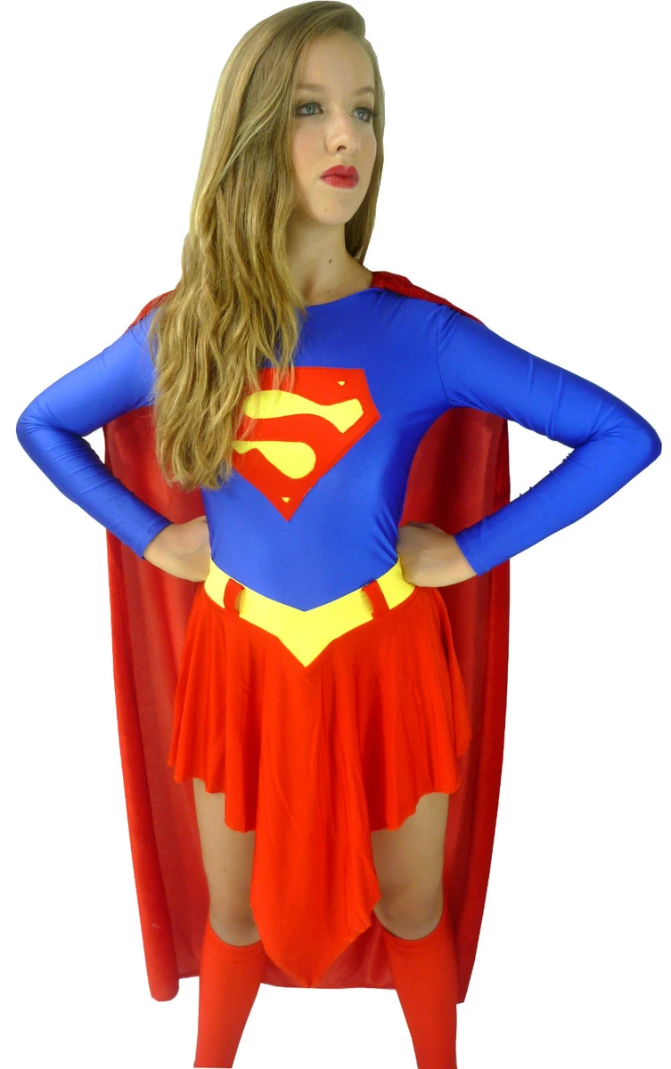 Superwoman costume 38/40 m super-héros karnevalkostüm costume d