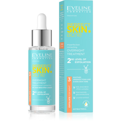Eveline Cosmetics Perfect Skin Acne Anti-Imperfection Night Treatment Level 2